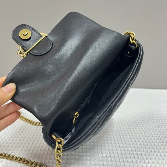 Pinko Quilted Rhinestone-Embellished Bird Bag - Picture 9 of 9